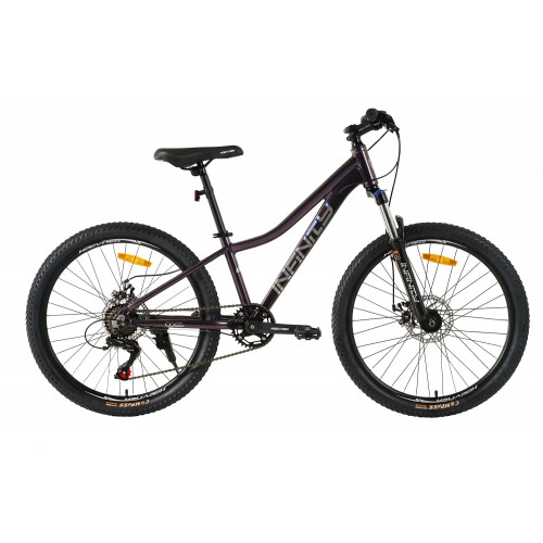 Велосипед 24" Haevner Infinity 2024, фиолетовый перламутр