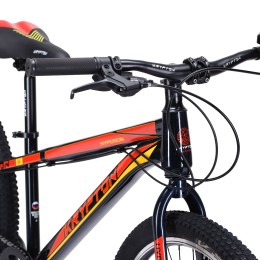 Велосипед 24" Krypton Hyperion ригид KH10RBL24HF, черный/красный/желтый