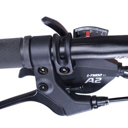 Велосипед 24" Krypton Hyperion ригид KH10RBL24HF, черный/красный/желтый