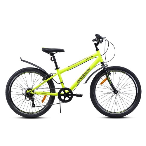 Велосипед 24" KRYPTON ОРЛЁНОК жесткая вилка, зелёный