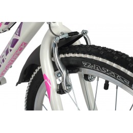 Велосипед 24" Novatrack Alice белый