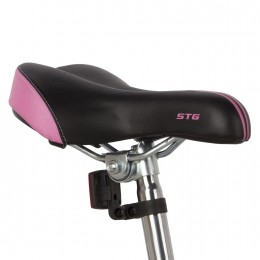 Велосипед 24" Novatrack Buterfly бело-розовые