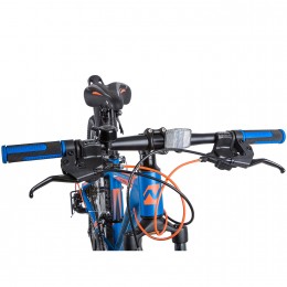 Велосипед 24" Novatrack Extreme алюминий, синий (2019)