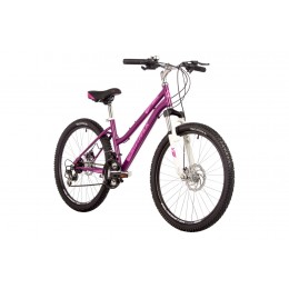 Велосипед 24" NOVATRACK JENNY PRO D, вишневый
