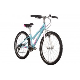 Велосипед 24" NOVATRACK JENNY сталь, голубой (2023)
