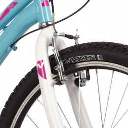 Велосипед 24" NOVATRACK JENNY сталь, голубой (2023)