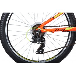 Велосипед 24" NOVATRACK TORNADO, красный