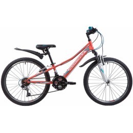 Велосипед 24" Novatrack Valiant (2019) коралловый