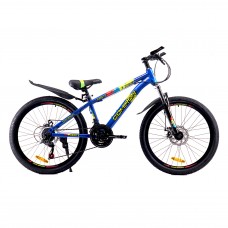 Велосипед 24" COMIRON FLASH 1.0 (GT2407 B), синий микс