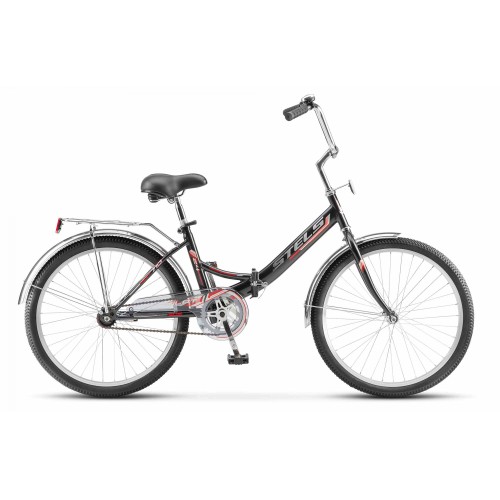 Велосипед 24" STELS PILOT-710 C, (14"), черный