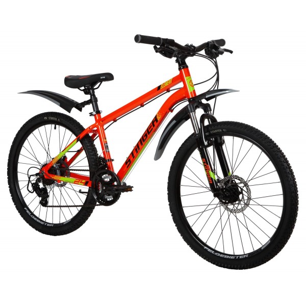 Велосипед 24" Stinger Element EVO оранжевый (2023)