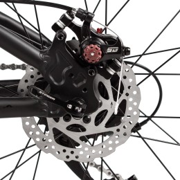 Велосипед 24" STINGER ELEMENT JR, черный (2025)