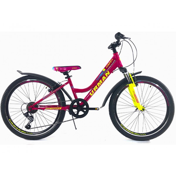 Велосипед 24" Urman Bernice (2021) розовый