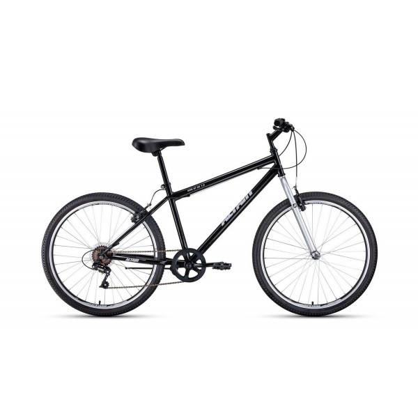 Велосипед 26" Altair MTB HT 1.0 (2021) черный/серый