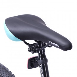 Велосипед 26" COMIRON BRAVE 2.0 (2024), черный/серый/голубой