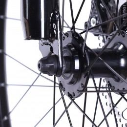 Велосипед 26" COMIRON BRAVE 2.0 (2024), черный/серый/голубой