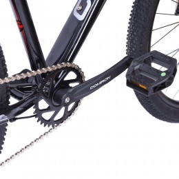 Велосипед 26" COMIRON BRAVE 2.0 (2024), черный/серый/красный