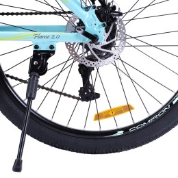 Велосипед 26" COMIRON FLAME GT610 B (2024), голубой/желтый