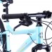Велосипед 26" COMIRON FLAME GT610 B (2024), голубой/желтый