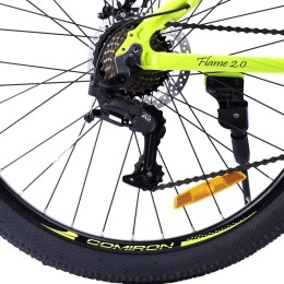 Велосипед 26" COMIRON FLAME GT610 L (2024), лайм