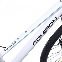 Велосипед 26" Comiron Sakura GT510 W (2024), белый неон