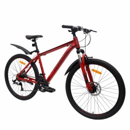 Велосипед 26" COMIRON UNIVERSE (2025), красный/черный