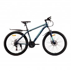 Велосипед 26" COMIRON UNIVERSE GT710 B (2024), синий/бирюзовый