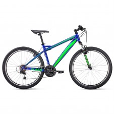 Велосипед 26" Forward Flash 1.2 (2021) синий/ярко-зеленый
