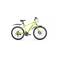 Велосипед 26" Forward Hardi 2.0 disc, 2020, цвет светло-желтый, размер 17" 