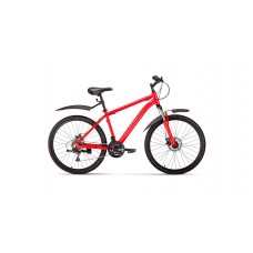 Велосипед 26" Forward Hardi 2.0 disc, 2020, красный