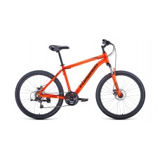 Велосипед 26" Forward Hardi 2.1 disc (2021) оранжевый/черный