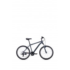 Велосипед 26" Forward Hardi X (2021) серый матовый/черный