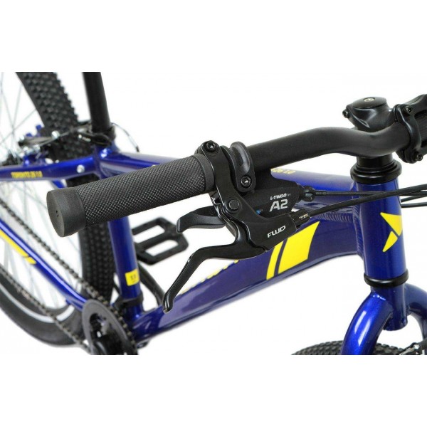 Велосипед 26" Forward Toronto 1.2 (2021) синий/желтый