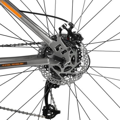 Велосипед 26" FOXX ARAGON, серый (2026)