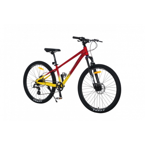 Велосипед 26" Haevner VOYAGER 2025 Red Blast, красно-желтый перламутр