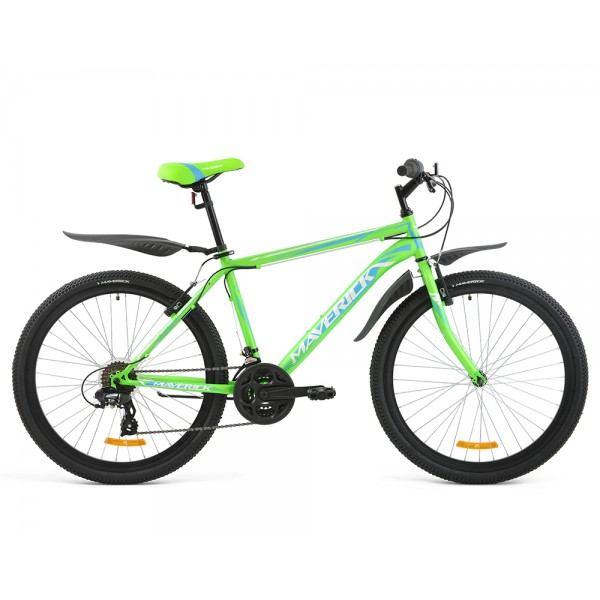 Велосипед 26" Maverick Spector 1.0 зеленый (уценка)