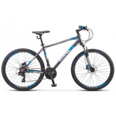 Велосипед 26" Stels Navigator-590 D K010 серый/синий