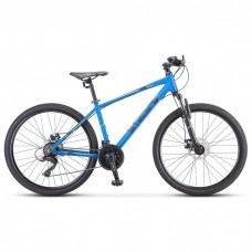Велосипед 26" Stels Navigator-590 MD K010, синий/салатовый