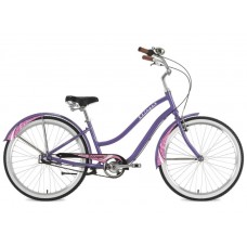 Велосипед 26" Stinger Cruiser 3SL, цвет фиолетовый