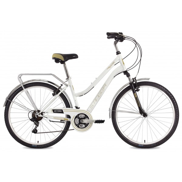 Велосипед 26" Stinger Victoria (2021) белый