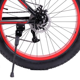 Велосипед 26"x4" COMIRON CHUBBY 2023, чёрный/красный