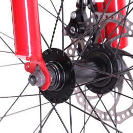 Велосипед 26"x4" COMIRON CHUBBY 2023, чёрный/красный