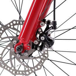 Велосипед 26"x4" COMIRON CHUBBY 2023, чёрный/красный