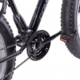 Велосипед 26"x4" COMIRON CHUBBY 2023, чёрный/серый