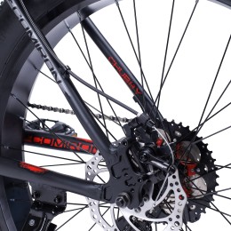 Велосипед 26"x4" COMIRON CHUBBY 2025, черный