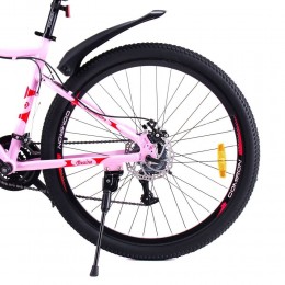 Велосипед 27,5" COMIRON DESIRE розовый/красный (2023)