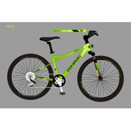 Велосипед 27,5" COMIRON FORMULA CF750 G зелёный яркий лайм светлый неон