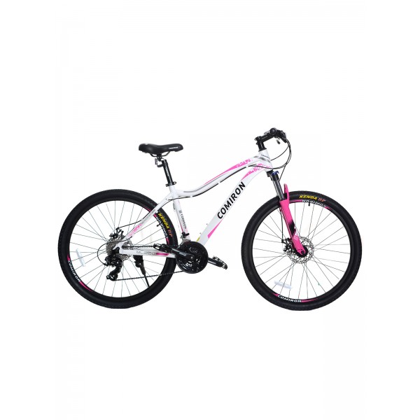 Велосипед 27,5" COMIRON ML220 бело-розовый