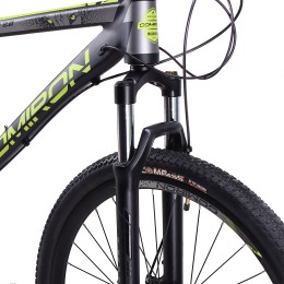 Велосипед 27,5" COMIRON PREDATOR 2.0 DO-21-M02 (ХИЩНИК), черный/серый/желтый