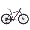 Велосипед 27,5" COMIRON PREDATOR 2025, черный/красный